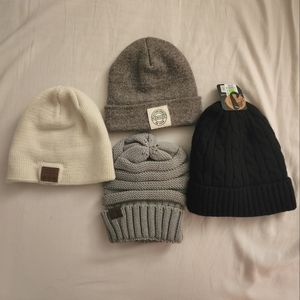 Four Beanies